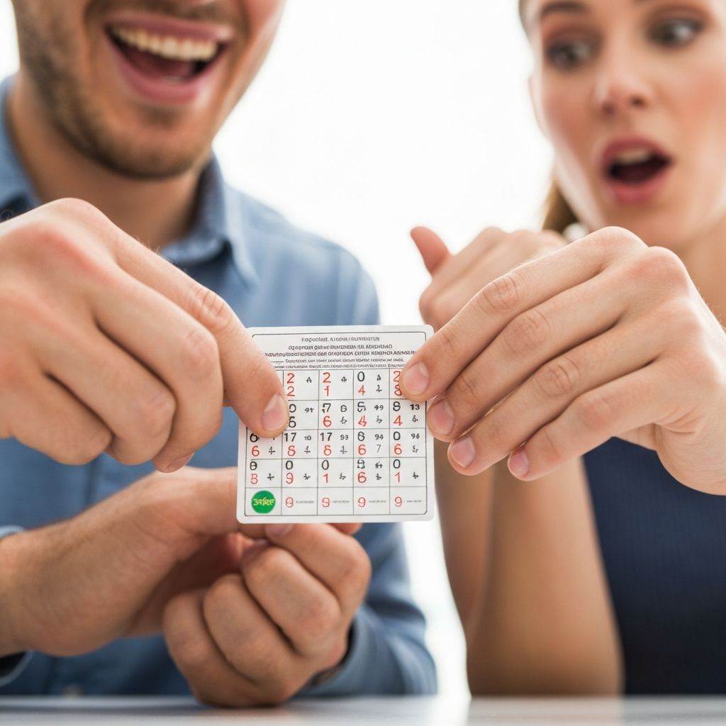 Scratch cards process